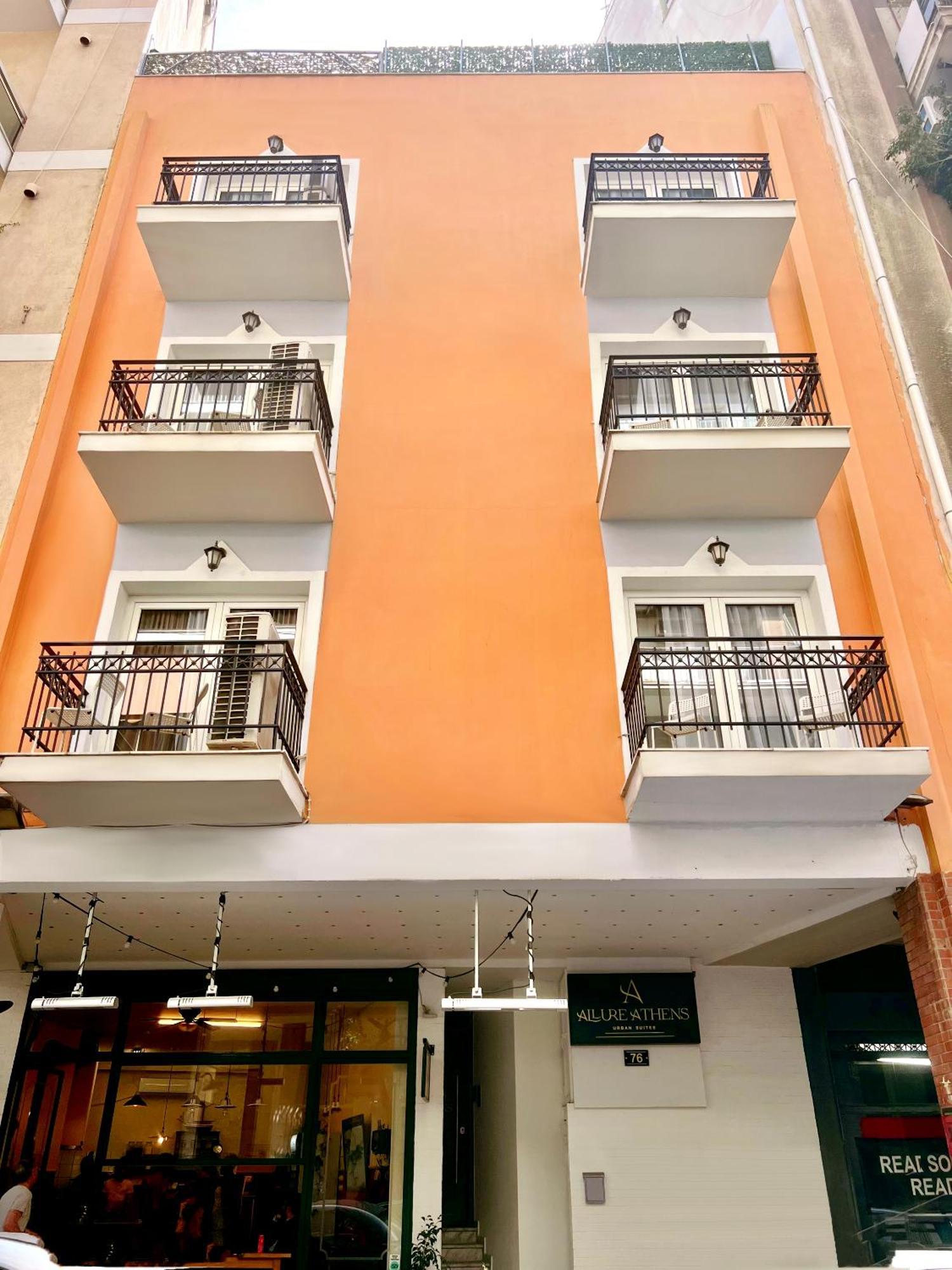 Allure Athens Urban Suites Esterno foto